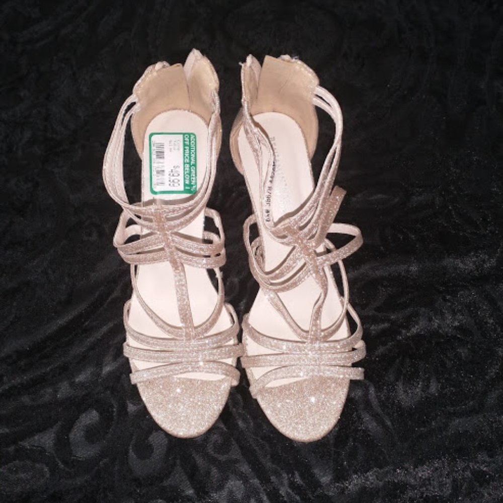 Gold heels